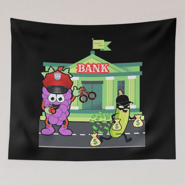 Item preview, BANK ROBBERY designed and sold by stickersrafisa.