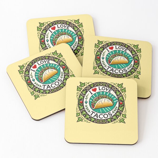 Item preview, I Love Tacos designed and sold by FrictionMaxxing.