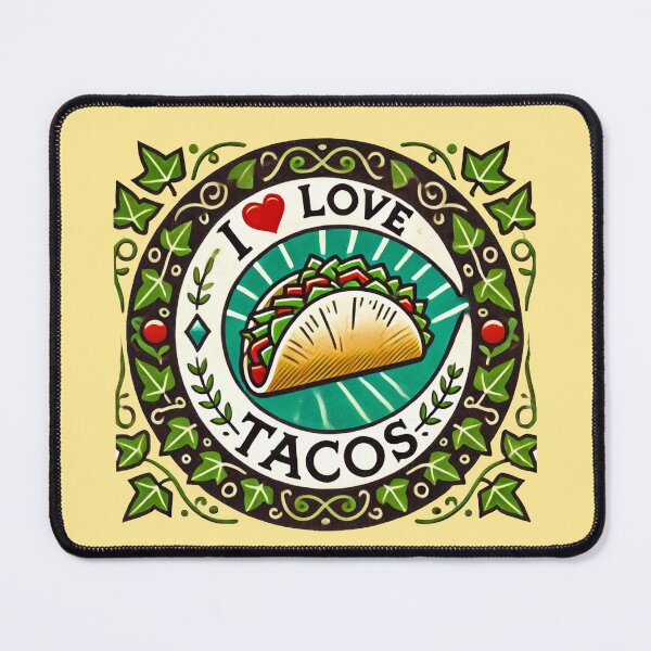 Item preview, I Love Tacos designed and sold by FrictionMaxxing.