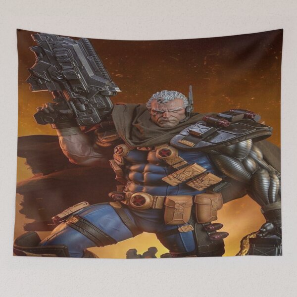 Item preview, Cable Art: Futuristic and Detailed Design for Comic Book Fans designed and sold by MosaicMagic.