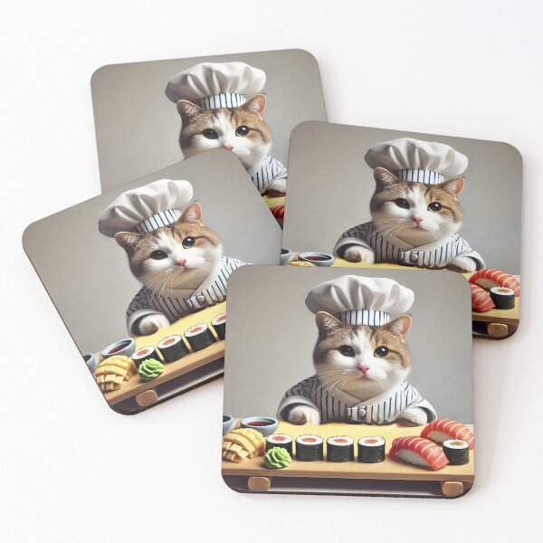 Item preview, Chef Miso - The Sushi Specialist designed and sold by WheelieGdArt.