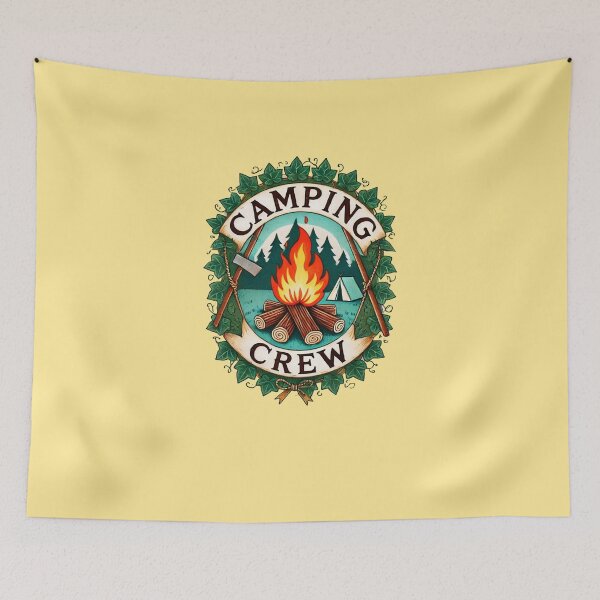 Item preview, Camping Crew designed and sold by FrictionMaxxing.