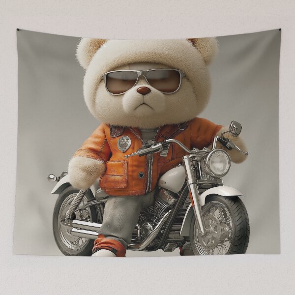 Item preview, Osito motero designed and sold by Osintown.