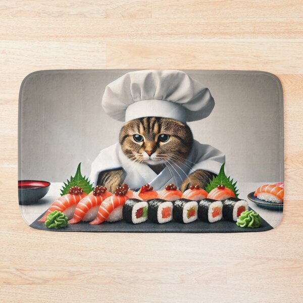 Item preview, Chef Sashimi - Master of Sushi Creations designed and sold by WheelieGdArt.