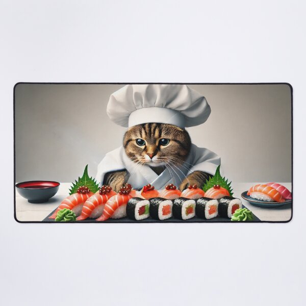 Item preview, Chef Sashimi - Master of Sushi Creations designed and sold by WheelieGdArt.