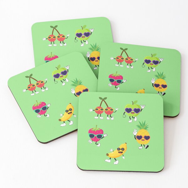 Item preview, Fruit smoothie. Colorful dancing fruits. designed and sold by AccessibleShop.