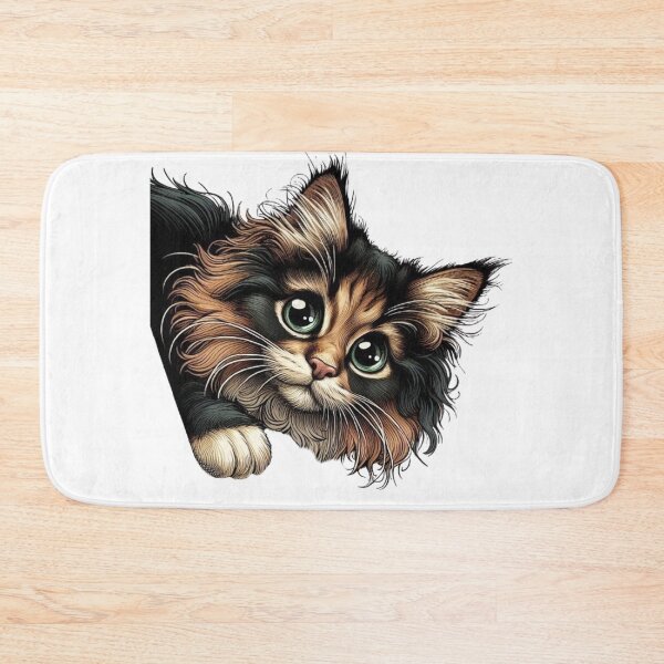 Item preview, "Curious Cat: Touching Expression" designed and sold by CHRIST5000.