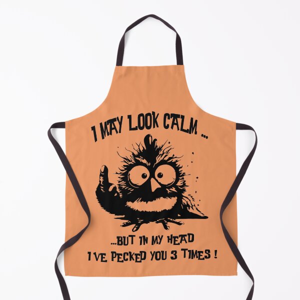 Item preview, Calm Exterior, Fiery Interior:Calm Look, Feisty Thoughts / The Secret Life of Birds designed and sold by MAEN00.