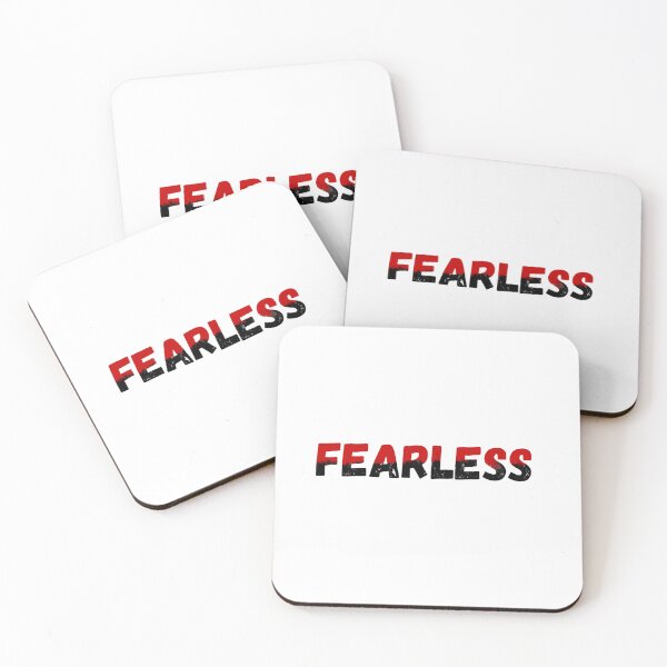 Item preview, Fearless in red-black designed and sold by Kalpa.
