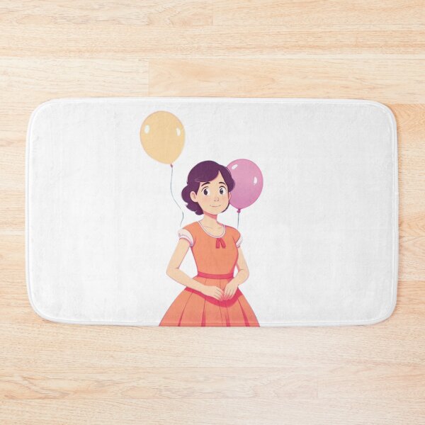 Item preview, Whimsical Balloon Dreams - Minimalist Illustration designed and sold by sahbender.