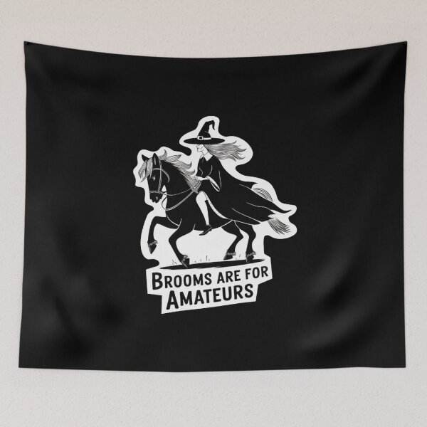 Item preview, Spooky Brooms Are For Amateurs designed and sold by Redgiant87x.