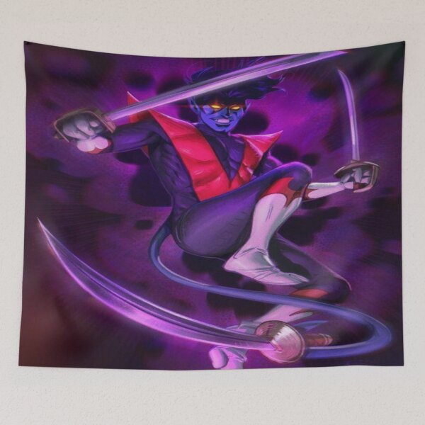 Item preview, Nightcrawler Art: Intriguing and Detailed Design for Comic Fans designed and sold by MosaicMagic.