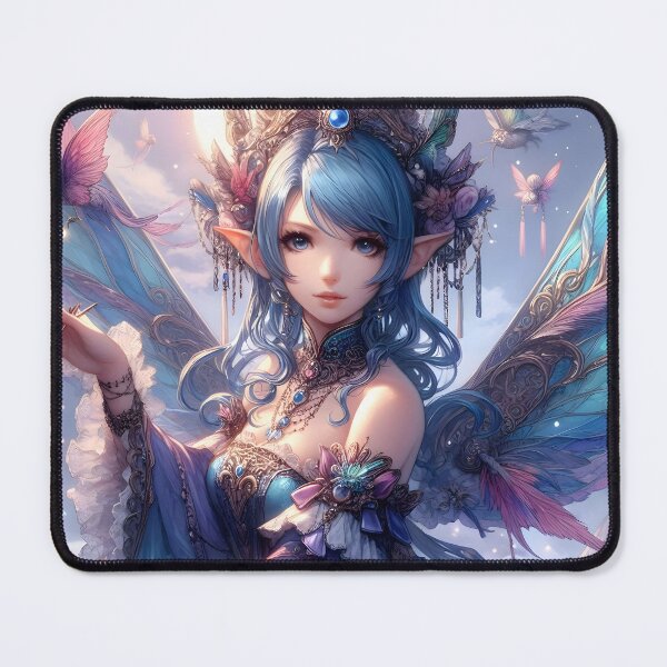Item preview, Surreal Elvish Woman Art: Mystical Fantasy Design designed and sold by PandaTShirtShop.
