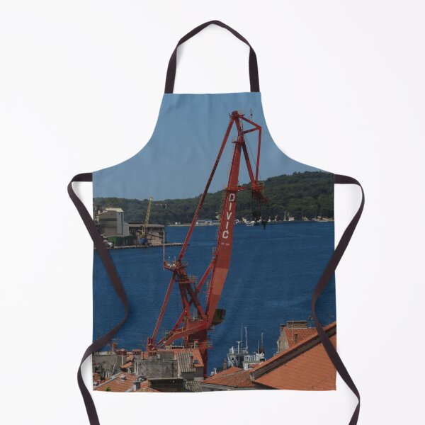 Item preview, Crane and Rooftops, Pula, Croatia designed and sold by wiggyofipswich.