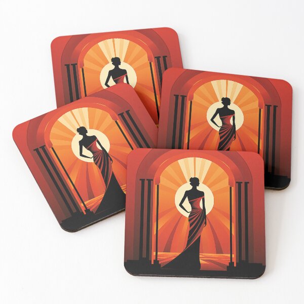 Item preview, Art Deco Woman 52 designed and sold by Made-by-Gus.
