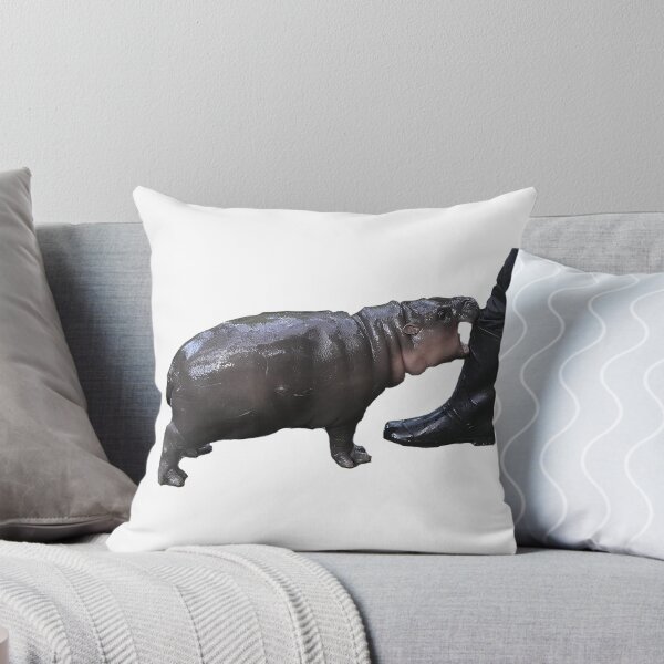 Item preview, moo deng hippo designed and sold by BashPIXIE.