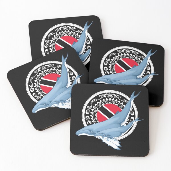 Item preview, Humpback whales Trinidad Tobago designed and sold by NicGrayGraphic.