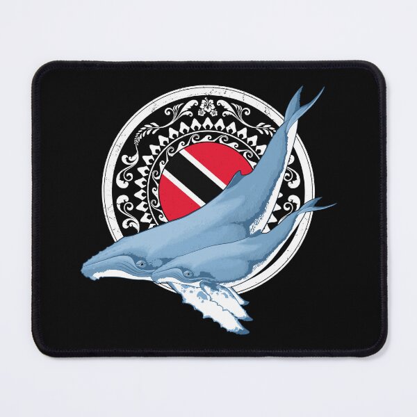 Item preview, Humpback whales Trinidad Tobago designed and sold by NicGrayGraphic.