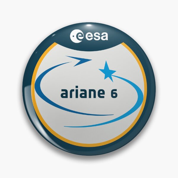 Item preview, Ariane 6 Patch Design: Celebrating ESA’s Space Missions designed and sold by MeetinSpace.