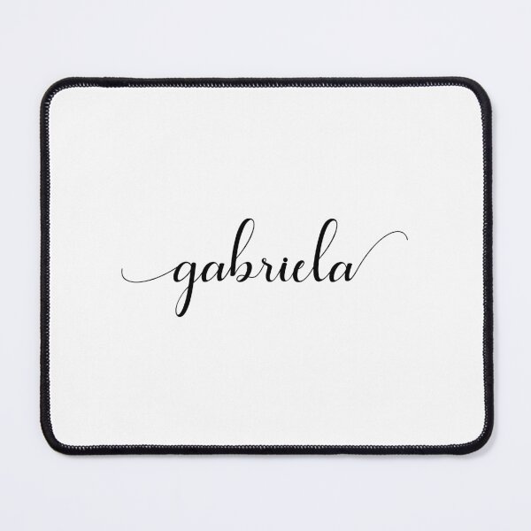 Item preview, Gabriela - Custom name on delicate black cursive font designed and sold by To the Lua.