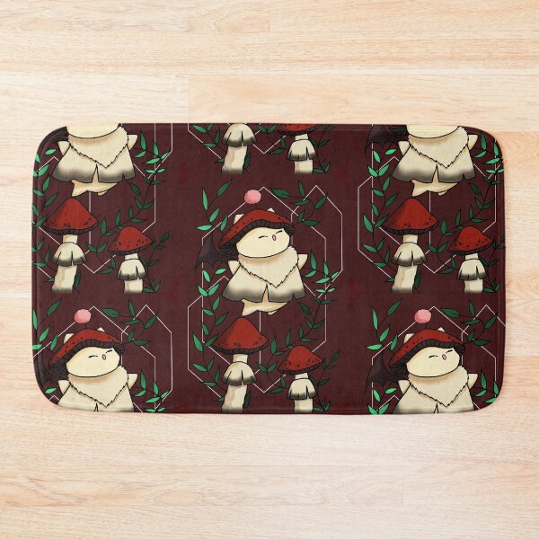 Item preview, Mushroom Moogle designed and sold by LucysArtRealm.