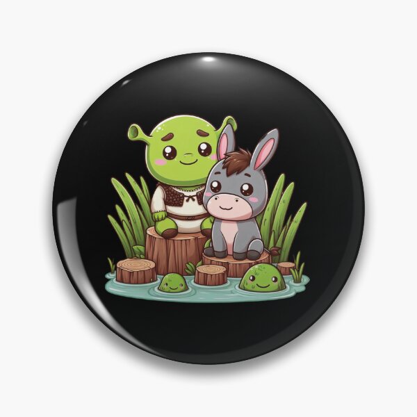 Item preview, Best Friends: Shrek and Donkey designed and sold by The Art-Mart.