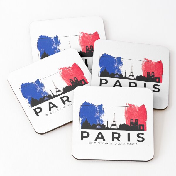 Item preview, Paris France Skyline designed and sold by BubbleSpy.