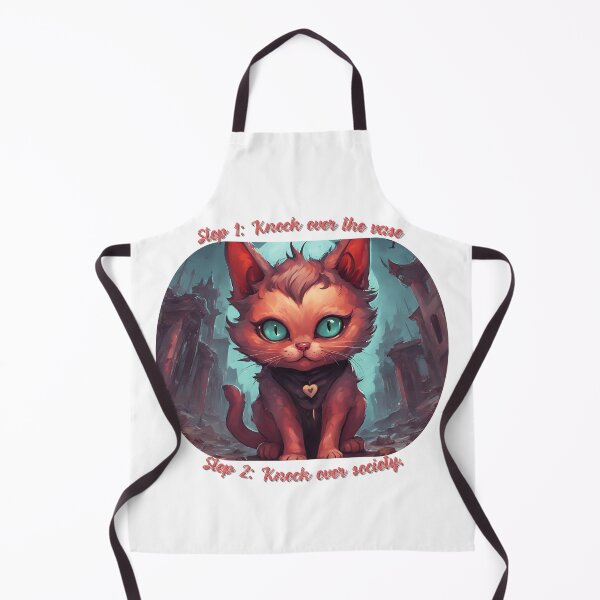 Item preview, Step 1: Knock over the vase. Step 2: Knock over society. designed and sold by CrazyDuoTeam.