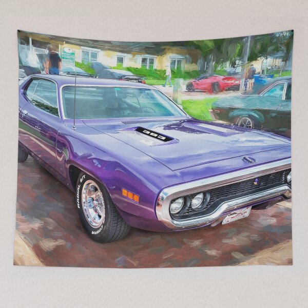 Item preview, 1971 Inviolet Purple Plymouth Roadrunner 383 X103 designed and sold by RichFrancoCars.