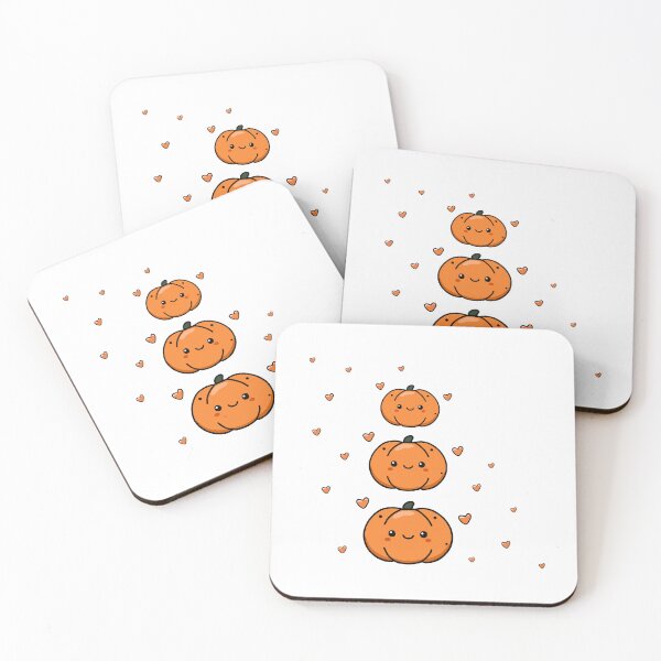 Item preview, Cute Little Halloween Pumpkins imitate the Snowman in a Snowflakes from Hearts, Unique designed and sold by villacreativa.