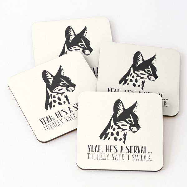 Item preview, Serval Lover Gift #ServalLover #ServalOwner #ServalMom #ServalDad #Serval designed and sold by Anna Halasek.