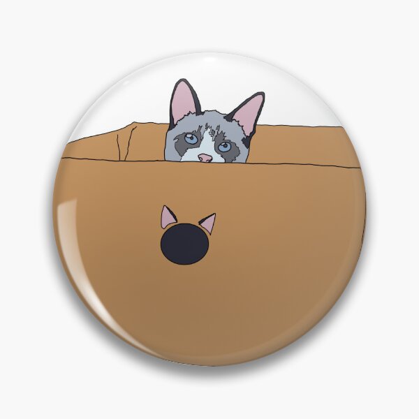 Item preview, Cat in box designed and sold by Ilustrabarao.