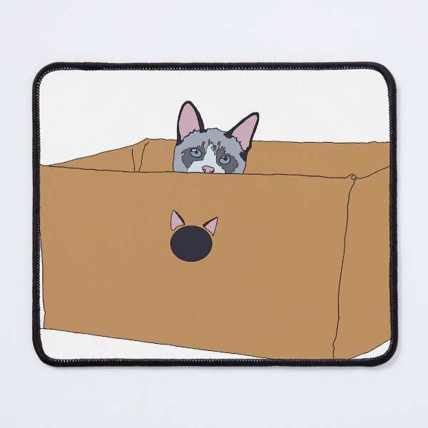 Artikelvorschau, Katze in Kiste entworfen und verkauft von Ilustrabarao.