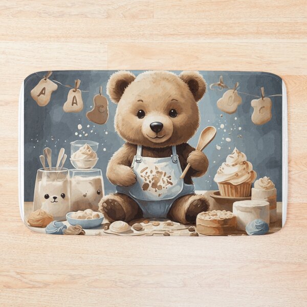 Item preview, Pastry Chef Bear designed and sold by Pawsandco.