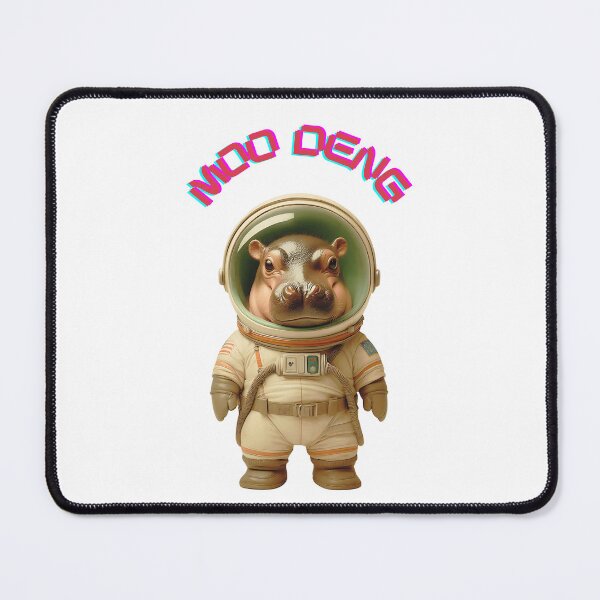 Item preview, Moo Deng the Astronaut Hippo designed and sold by GorinART.
