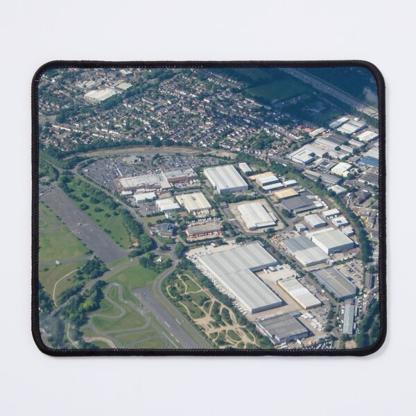 Item preview, Weybridge Aerial View – Bird’s Eye Perspective of Surrey’s Charming Town designed and sold by ThatSurreyLife.