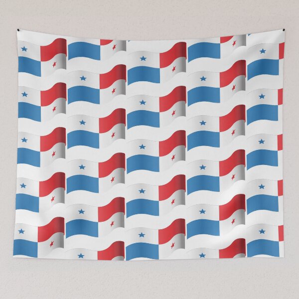 Item preview, Panama Flag designed and sold by HarveyHandcraftsandDesigns.