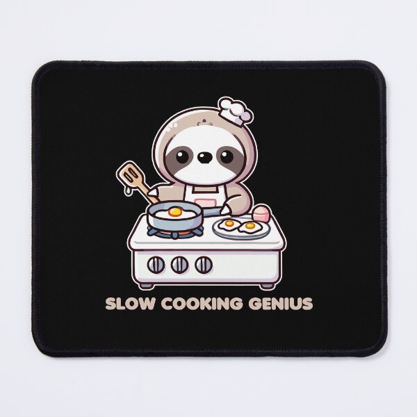 Item preview, Chef Sloth - Slow Cooking Genius designed and sold by MaateoDesign.