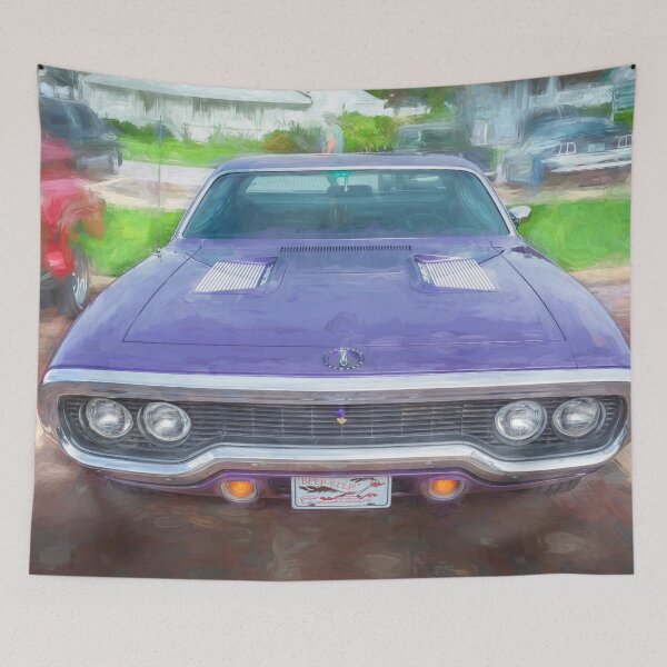 Item preview, 1971 Inviolet Purple Plymouth Roadrunner 383 X106 designed and sold by RichFrancoCars.