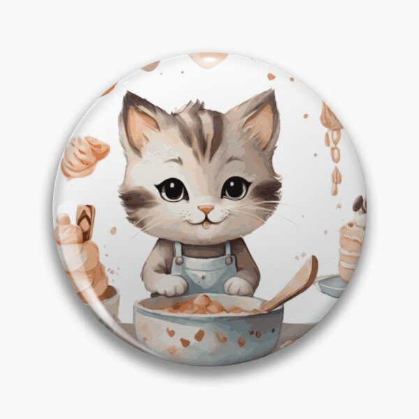 Item preview, Pastry Chef Kitten designed and sold by Pawsandco.