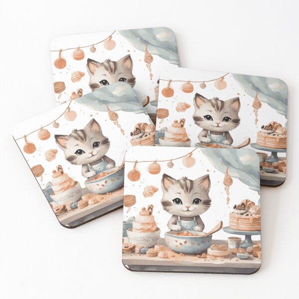 Item preview, Pastry Chef Kitten designed and sold by Pawsandco.