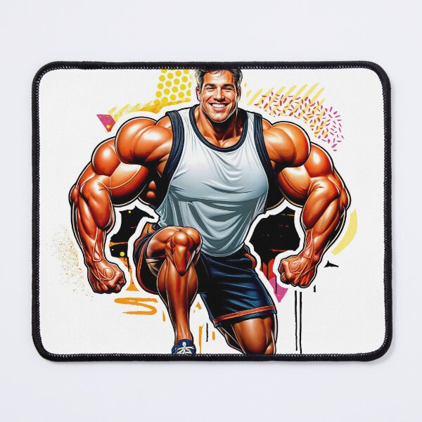 Item preview, New Series: Bodybuilder Sticker #56 designed and sold by ForeverPrintsOK.