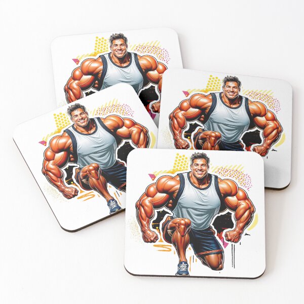 Item preview, New Series: Bodybuilder Sticker #56 designed and sold by ForeverPrintsOK.