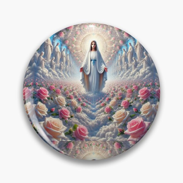 Item preview, Divine Illumination: Holy Mary in the Heavenly Garden designed and sold by Meta2Physical.