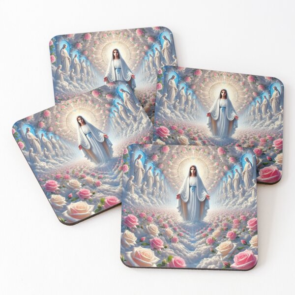 Item preview, Divine Illumination: Holy Mary in the Heavenly Garden designed and sold by Meta2Physical.