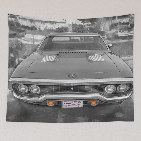 Item preview, 1971 Inviolet Purple Plymouth Roadrunner 383 X1076 designed and sold by RichFrancoCars.