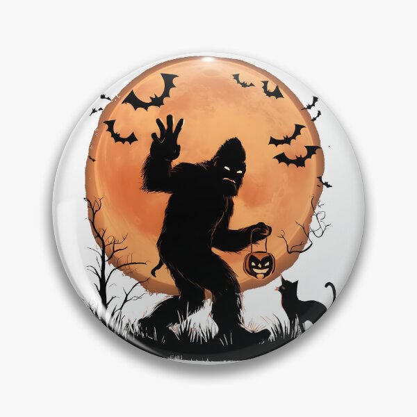Item preview, Halloween Bigfoot Full Moon Walk designed and sold by Quirky Shirts.