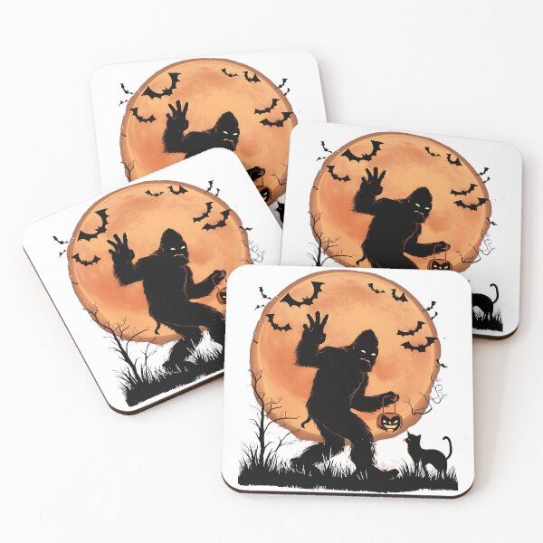 Item preview, Halloween Bigfoot Full Moon Walk designed and sold by Quirky Shirts.