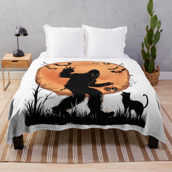 Item preview, Halloween Bigfoot Full Moon Walk designed and sold by Quirky Shirts.