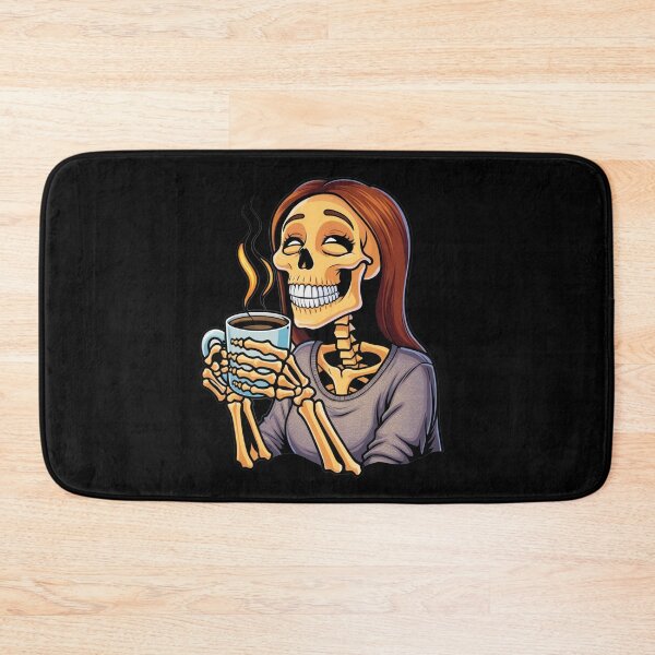 Item preview, Female Skeleton Coffee 02 designed and sold by gabrieltiveron.